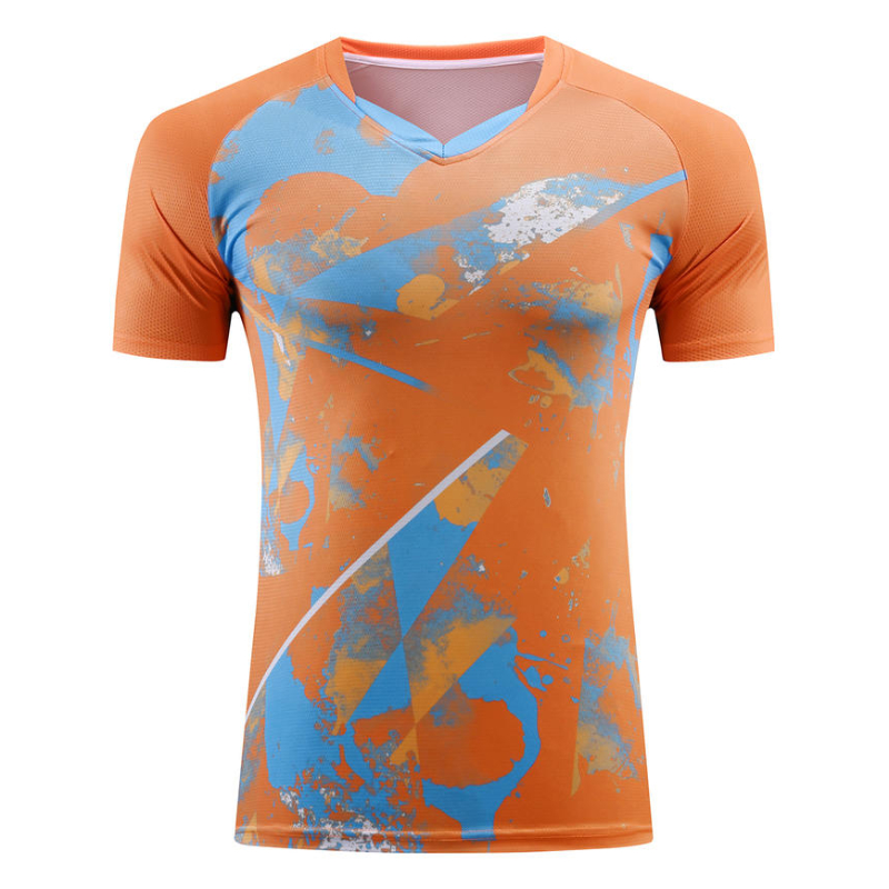 เสื้อปิงปองคอวีสำหรับผู้ชายและ - Badminton Jersey บทวิจารณ์และราคา