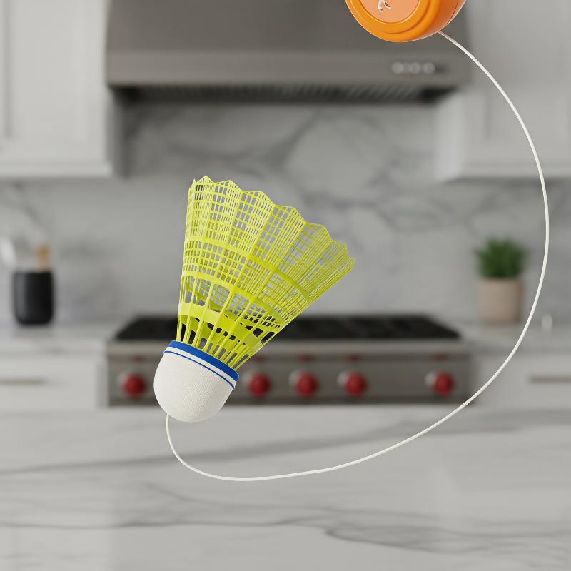 อุปกรณ์ฝึกซ้อมแบดมินตันแบบพับเ - Badminton Single บทวิจารณ์และราคา