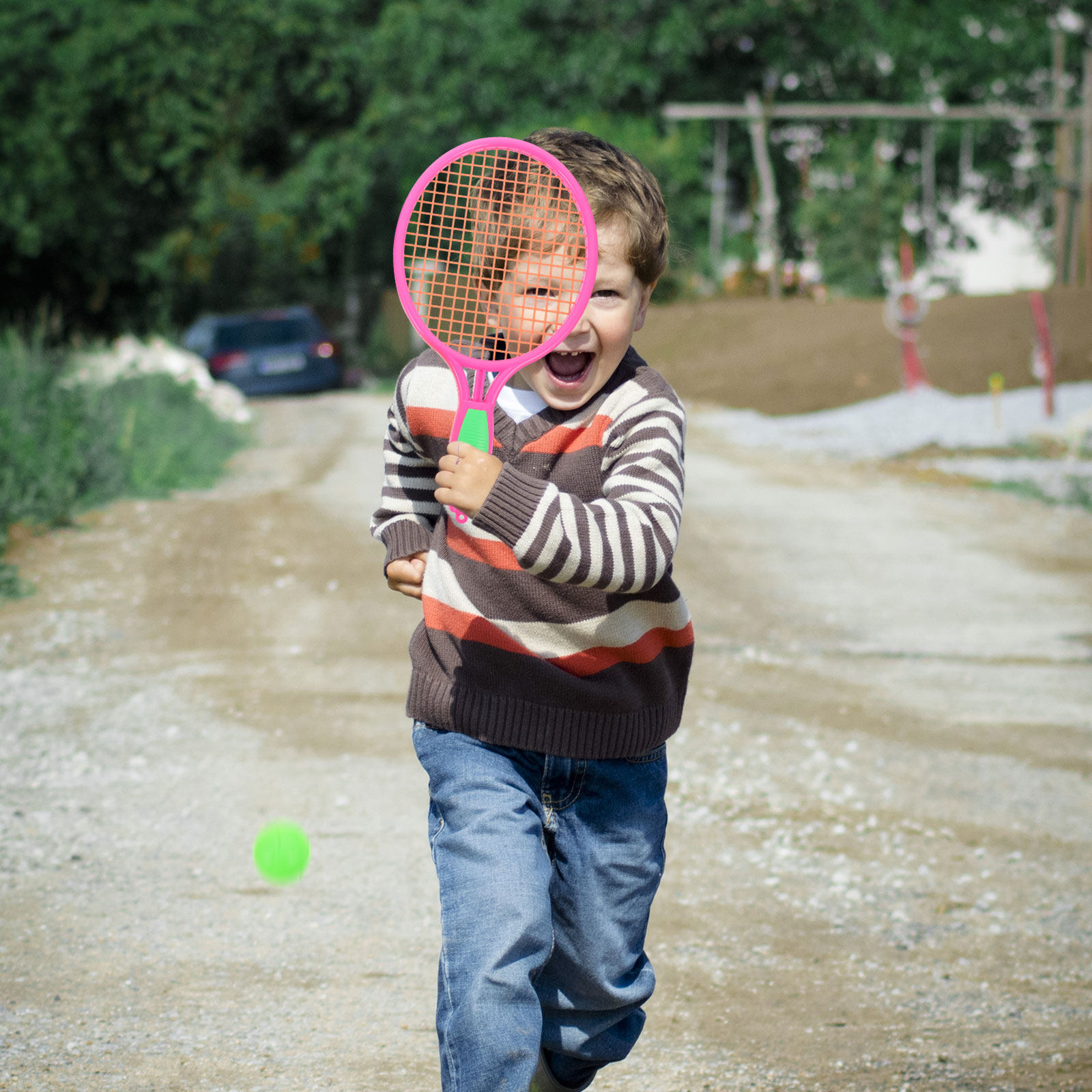 ไม้เทนนิสพลาสติกสำหรับเด็ก 1 ค - Badminton Kids บทวิจารณ์และราคา