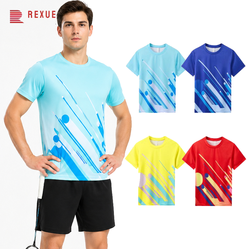 เสื้อแบดมินตันผู้ชาย แห้งเร็ว  - Badminton Jersey บทวิจารณ์และราคา