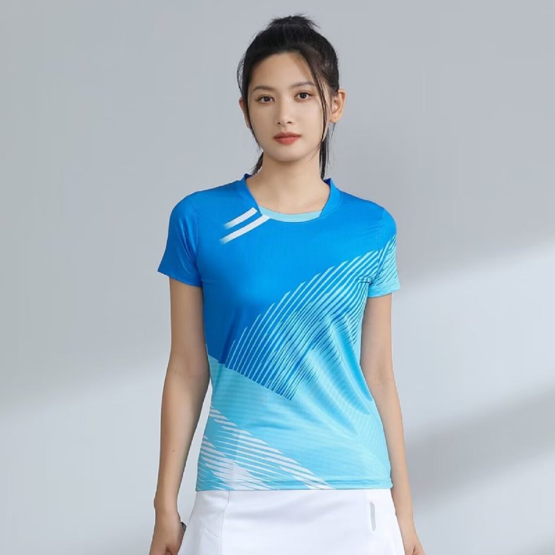เสื้อเจอร์ซีย์ลายกีฬาปิงปองพิม - Badminton Jersey บทวิจารณ์และราคา