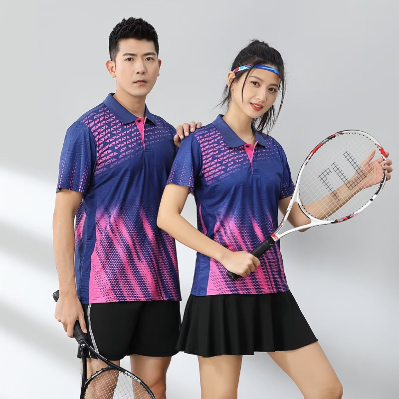 Kaus Bulu tangkis โปโลแขนสั้นส - Badminton Jersey บทวิจารณ์และราคา