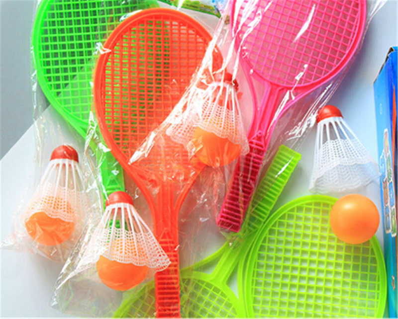 ใหม่【ชุดแร็กเก็ตแบดมินตันเทนนิ - Badminton Kids บทวิจารณ์และราคา